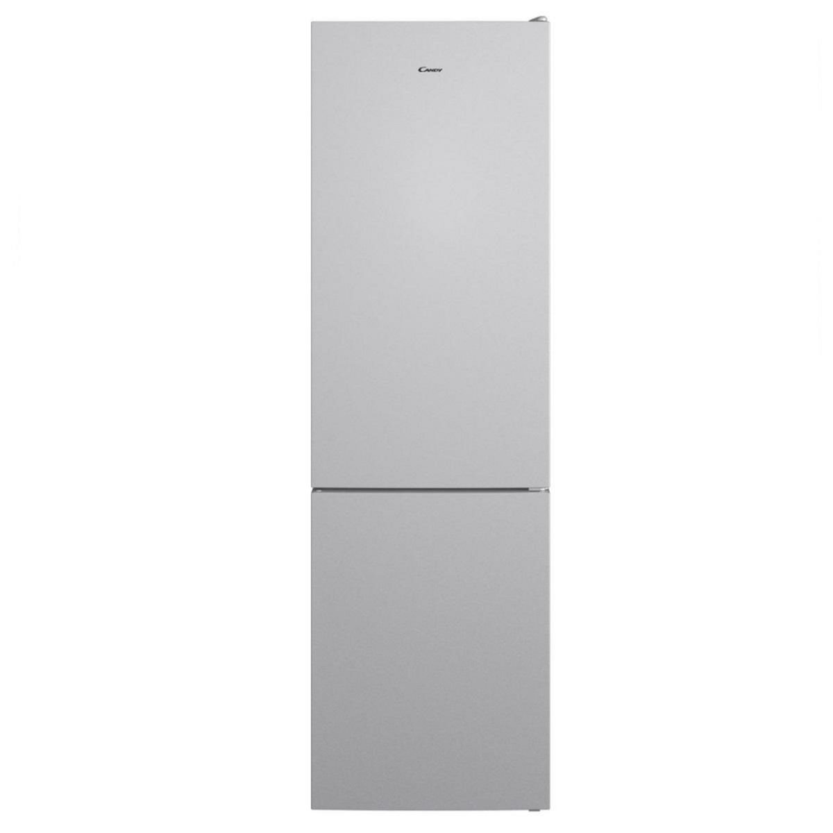 Candy Réfrigérateur combiné 60cm 378l ventilé silver - CCE3T620FS