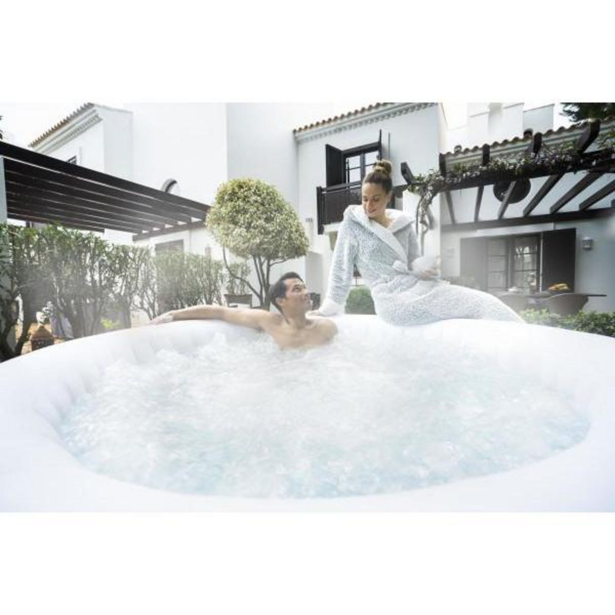 BESTWAY Spa gonflable - BESTWAY - Lay-Z-Spa Fiji - 180 x 66 cm - 2/4 places - 120 Airjet™