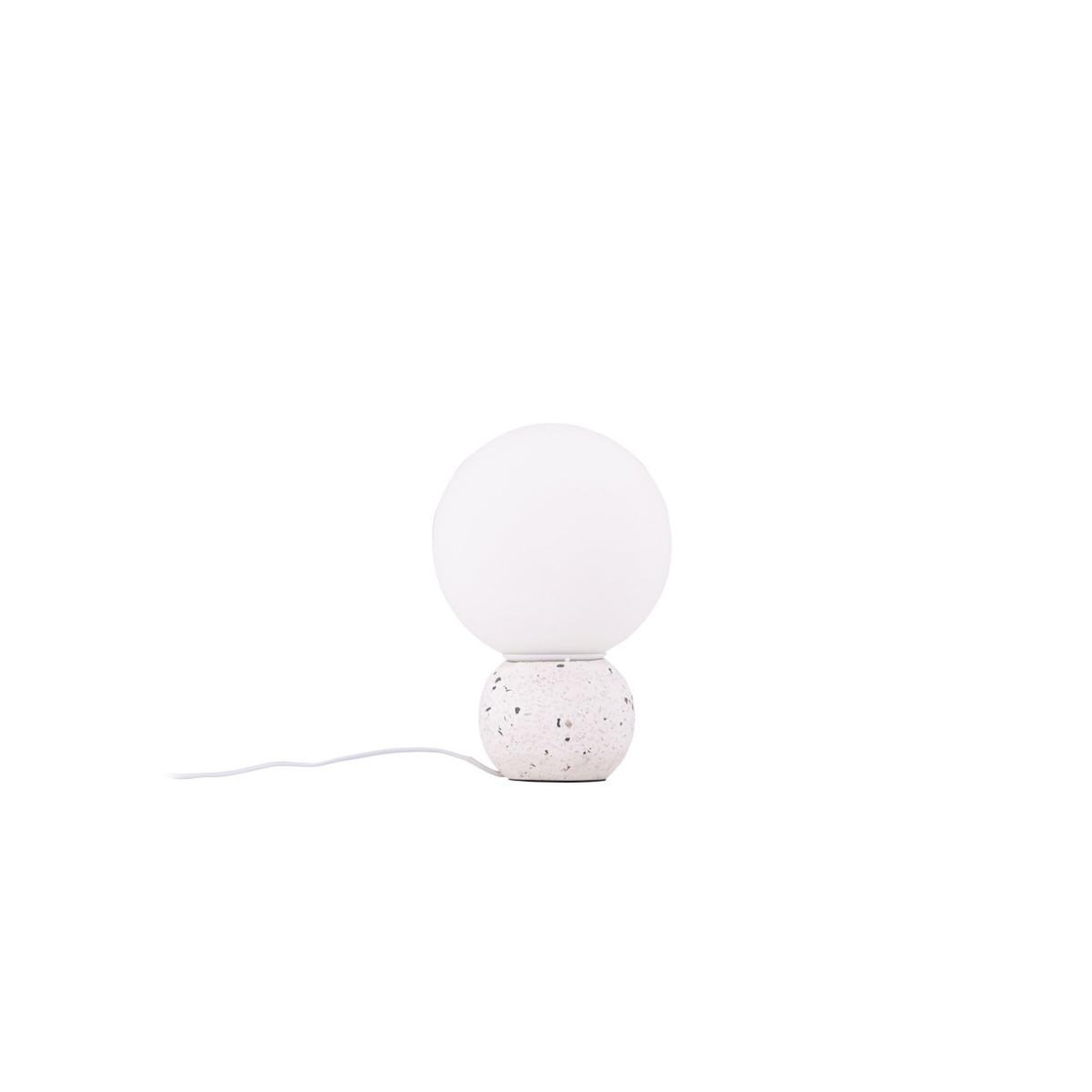 Voir la diapositive 2 : Paris Prix Lampe à poser déco  metz  29cm blanc