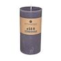 Voir la diapositive 2 : COMPTOIR DE LA BOUGIE Bougie Cylindrique  Rustic  14cm Gris