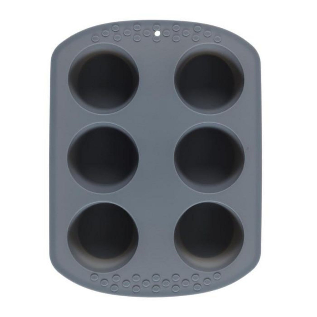 Paris Prix Moule à Muffins  Silicone  23cm Gris