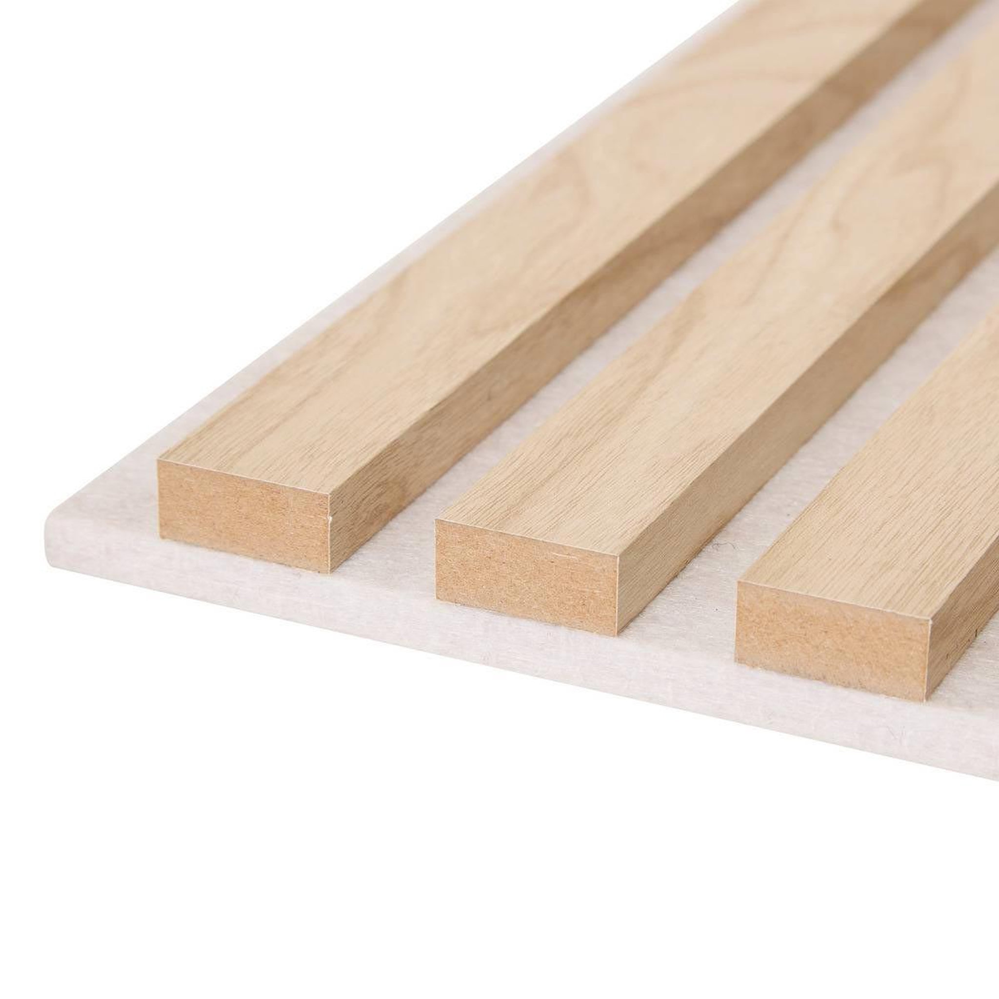 Voir la diapositive 3 : ATMOSPHERA Lot de 3 panneaux déco  colva  30x30cm beige