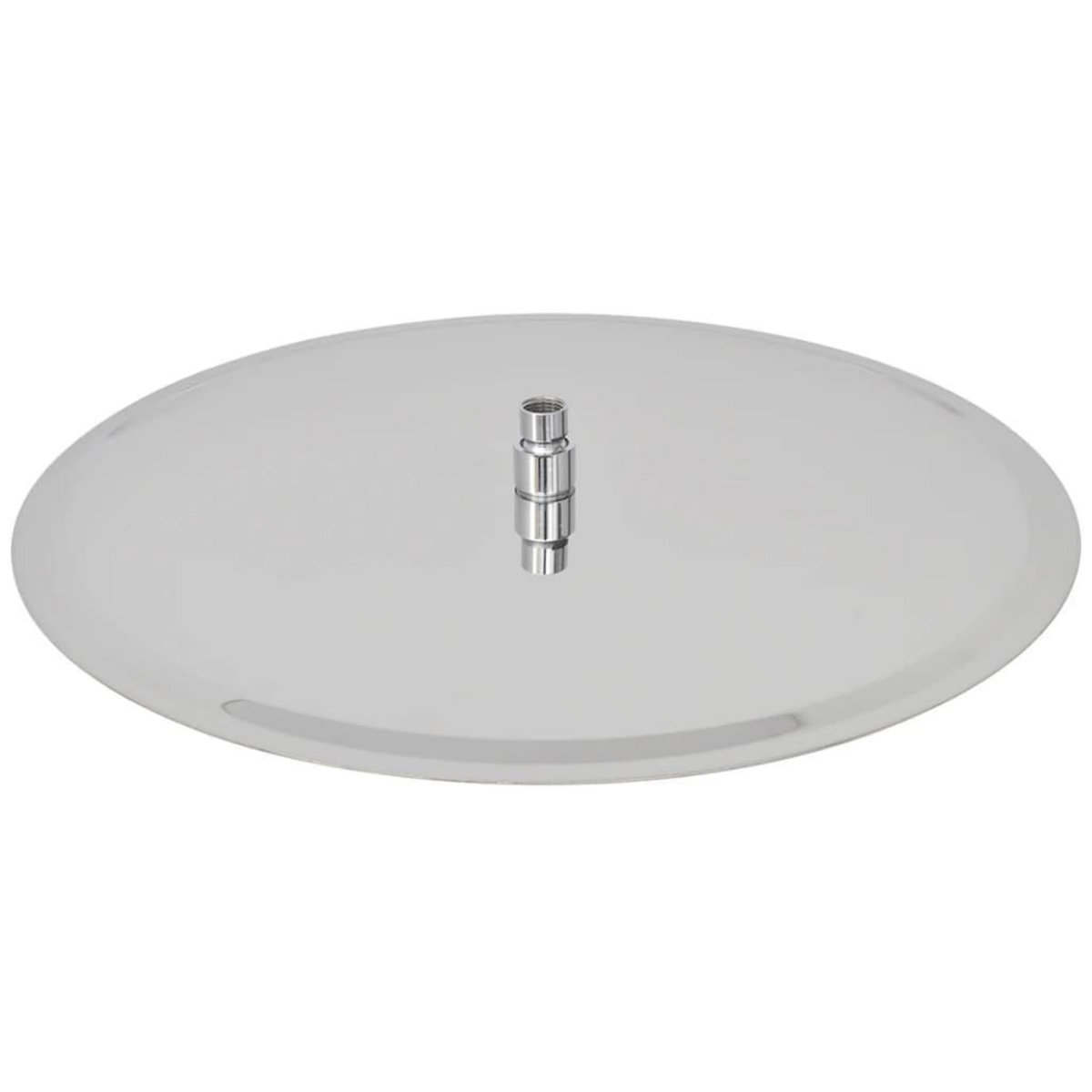 VIDAXL Tete de douche plongeante ronde en acier inoxydable 50 cm