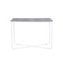 Voir la diapositive 2 : Paris Prix Console Design  Palace  110cm Gris Foncé & Blanc