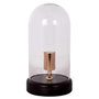 Voir la diapositive 1 : Paris Prix Lampe à Poser en Verre  Ceti  31cm Transparent