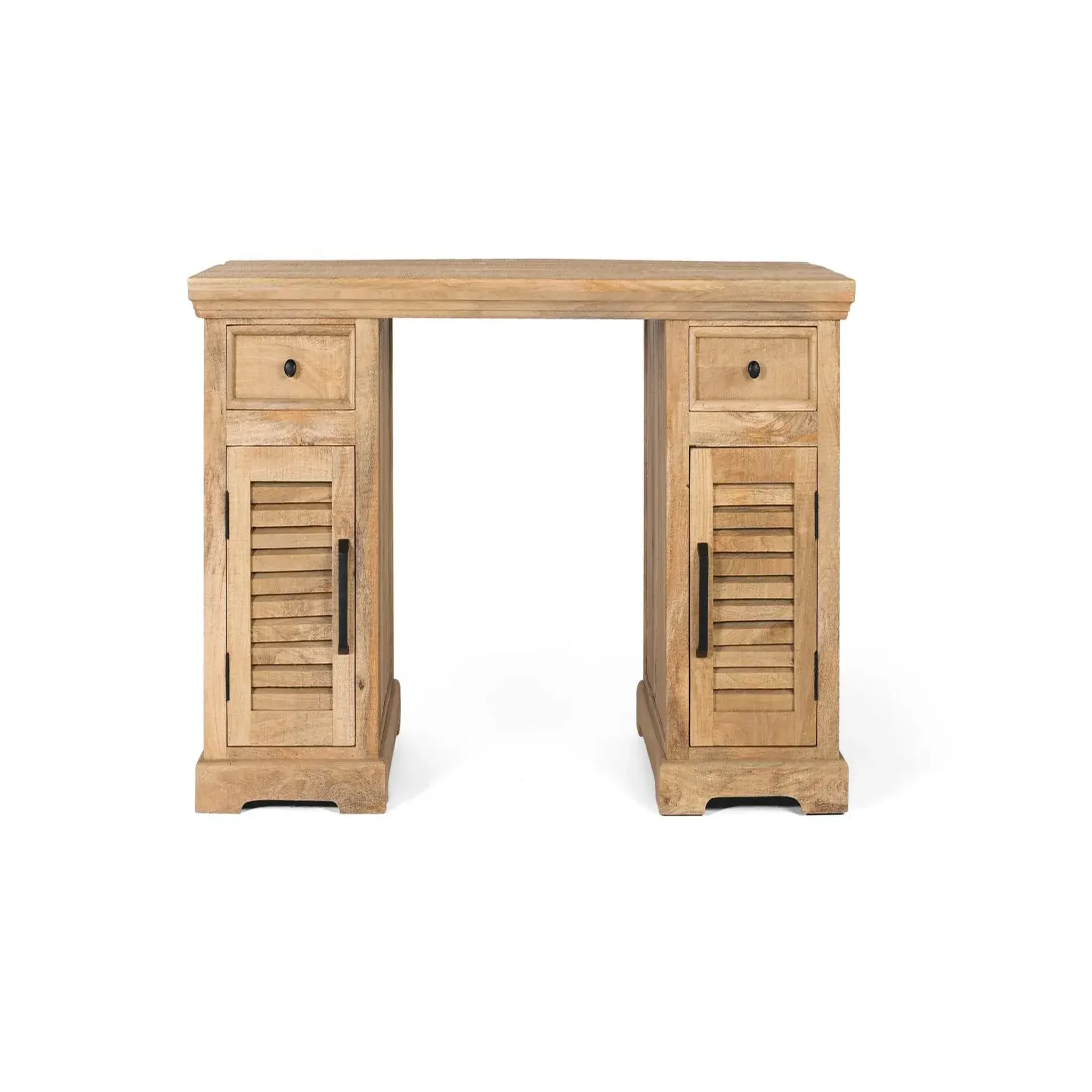 GINER Y COLOMER SL Bureau en bois de manguier 145 cm style rustique contemporain