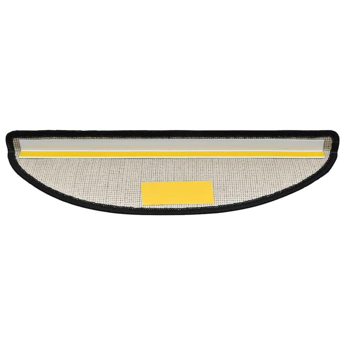 VIDAXL Tapis d'escalier 20 pcs anthracite 56x17x3 cm