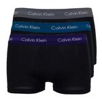 CALVIN KLEIN JEANS Lot de 3 boxers noirs homme Calvin Klein. Coloris disponibles : Noir