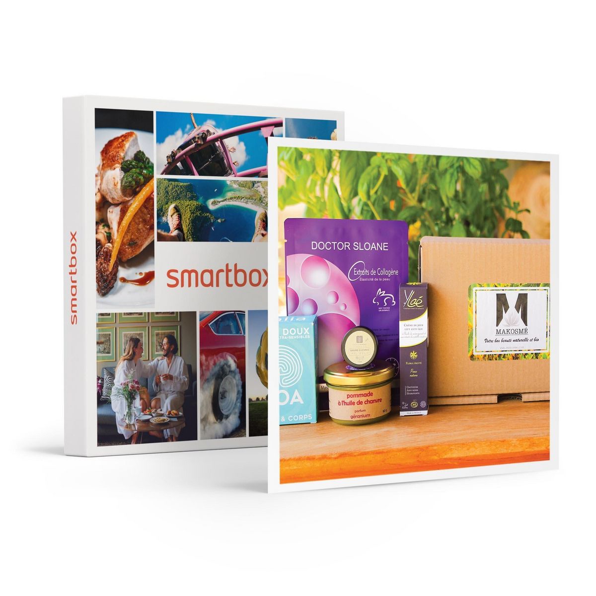 Smartbox Coffret cosmétique bio personnalisé livré chez vous - Coffret Cadeau Bien-être