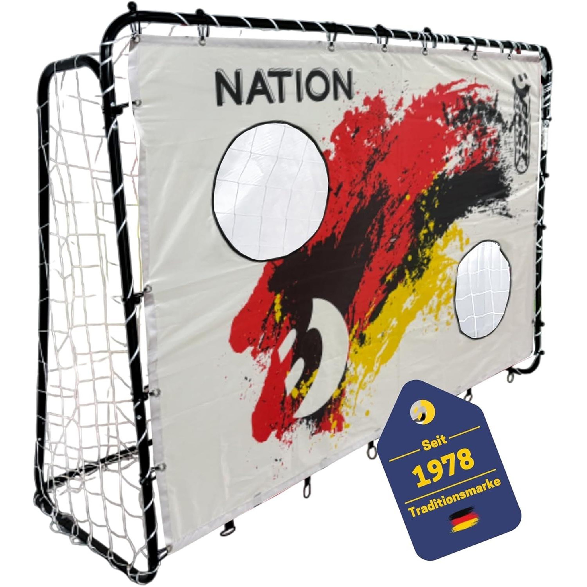 BEST SPORTING Filet de tir Nation D avec 2 trous de tir 193 x 150 cm