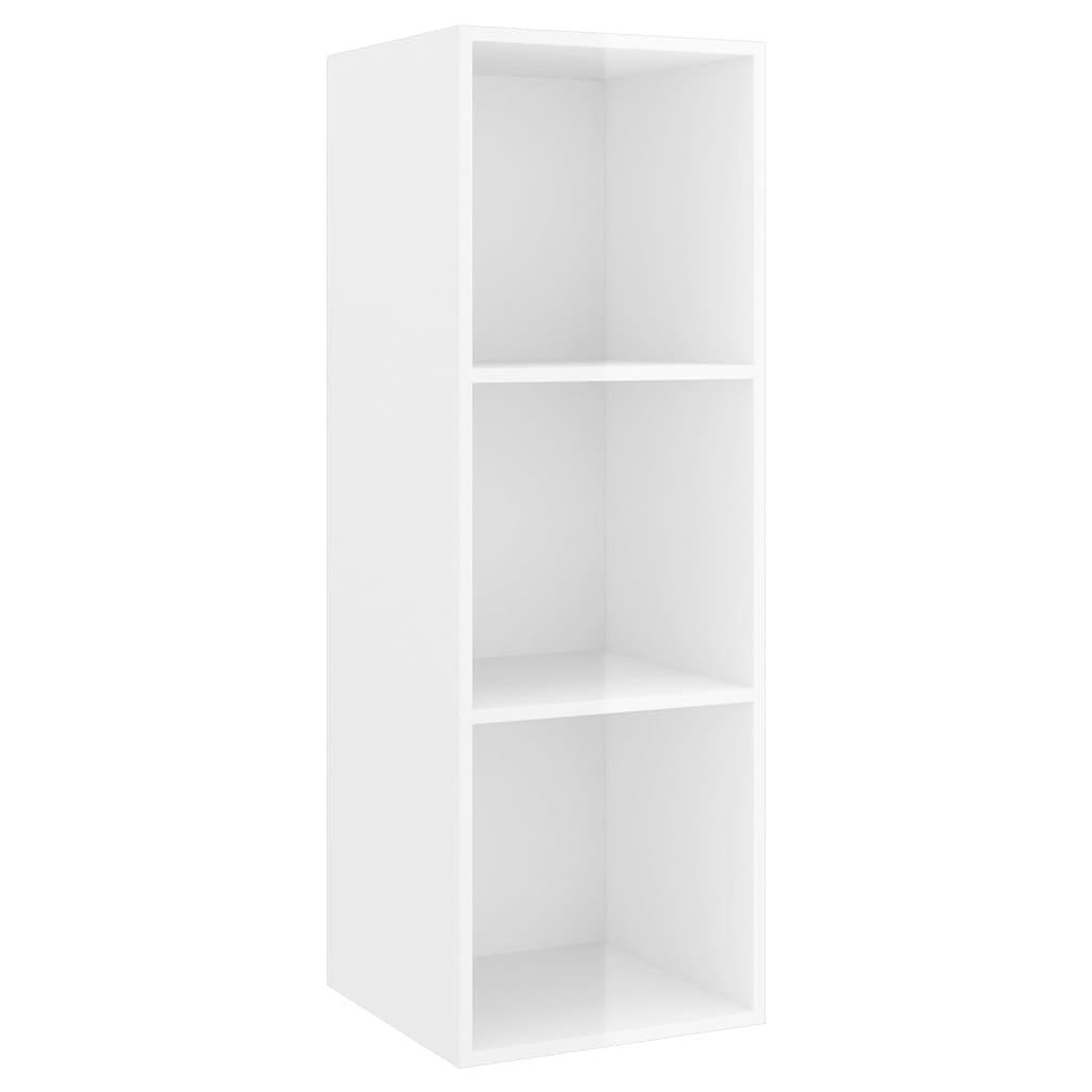 Voir la diapositive 4 : VIDAXL Meubles TV muraux 4 pcs Blanc brillant Bois d'ingenierie