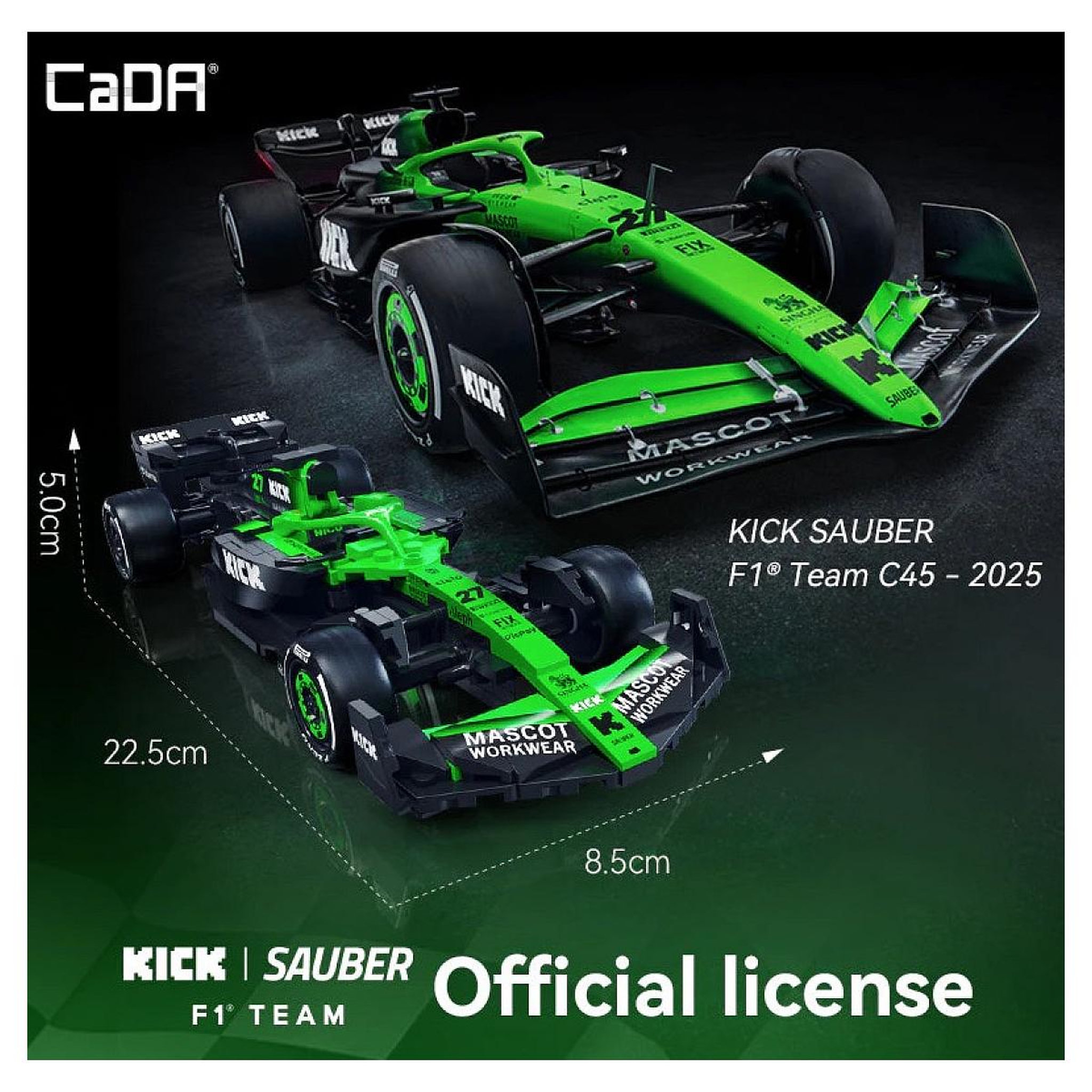 Voir la diapositive 2 : Jamara 1:24 KICK SAUBER F1 Team C45