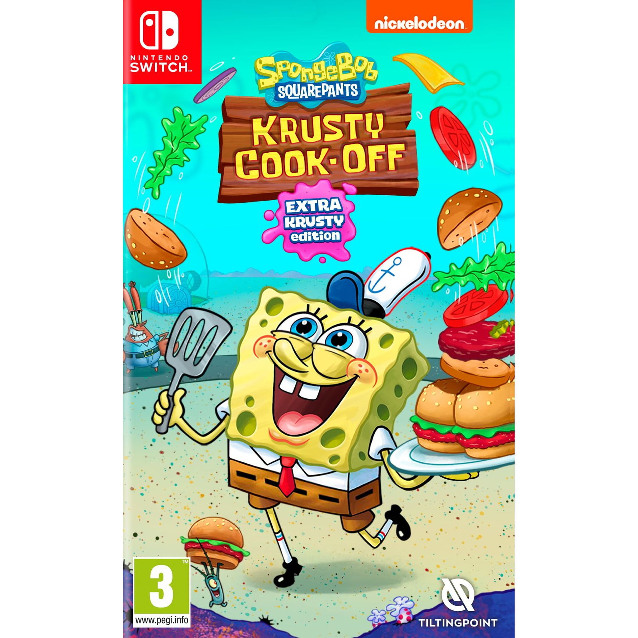 Voir la diapositive 1 : Bob l'éponge : Cuisine en Folie Nintendo Switch