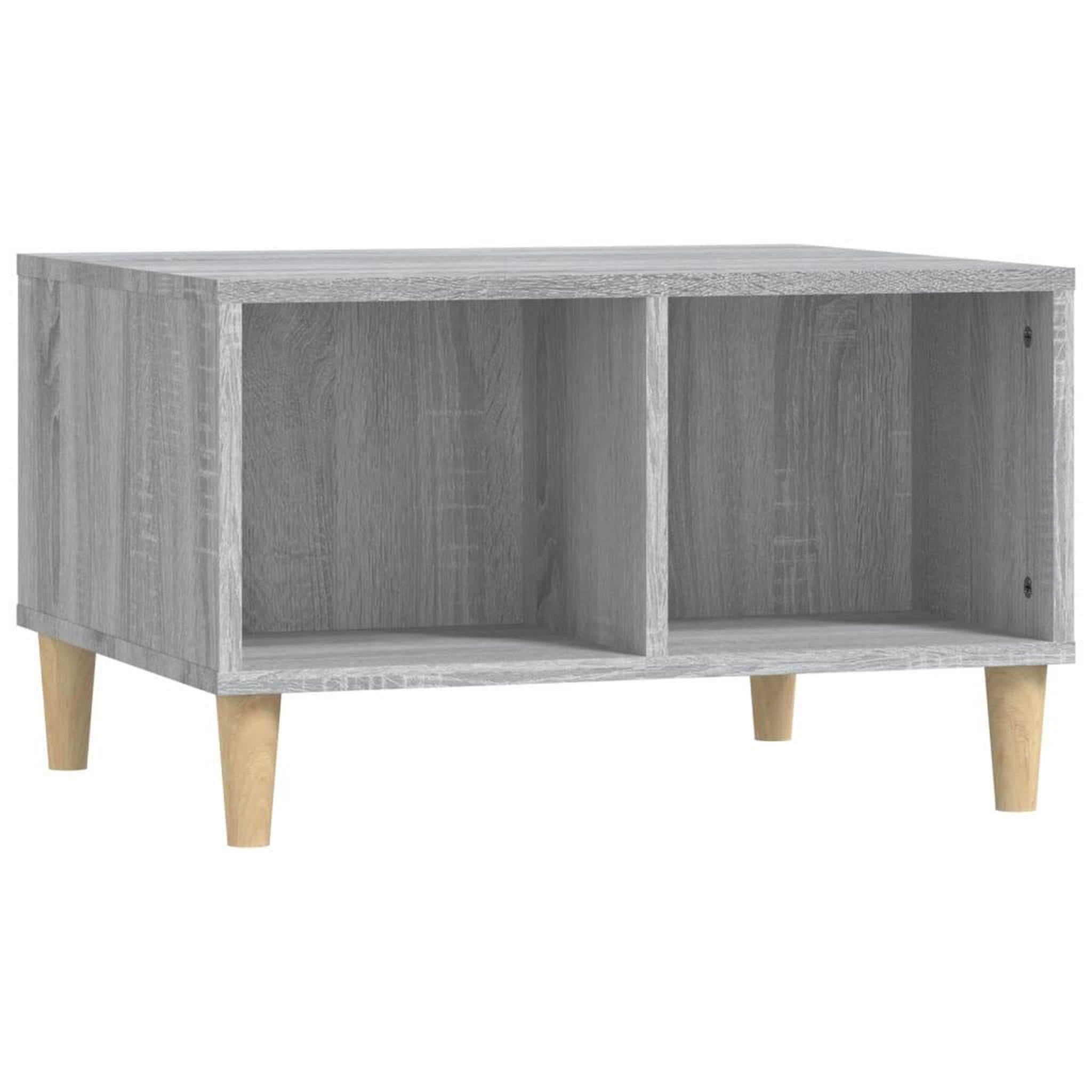 Voir la diapositive 2 : VIDAXL Table basse Sonoma gris 60x50x36,5 cm Bois d'ingenierie