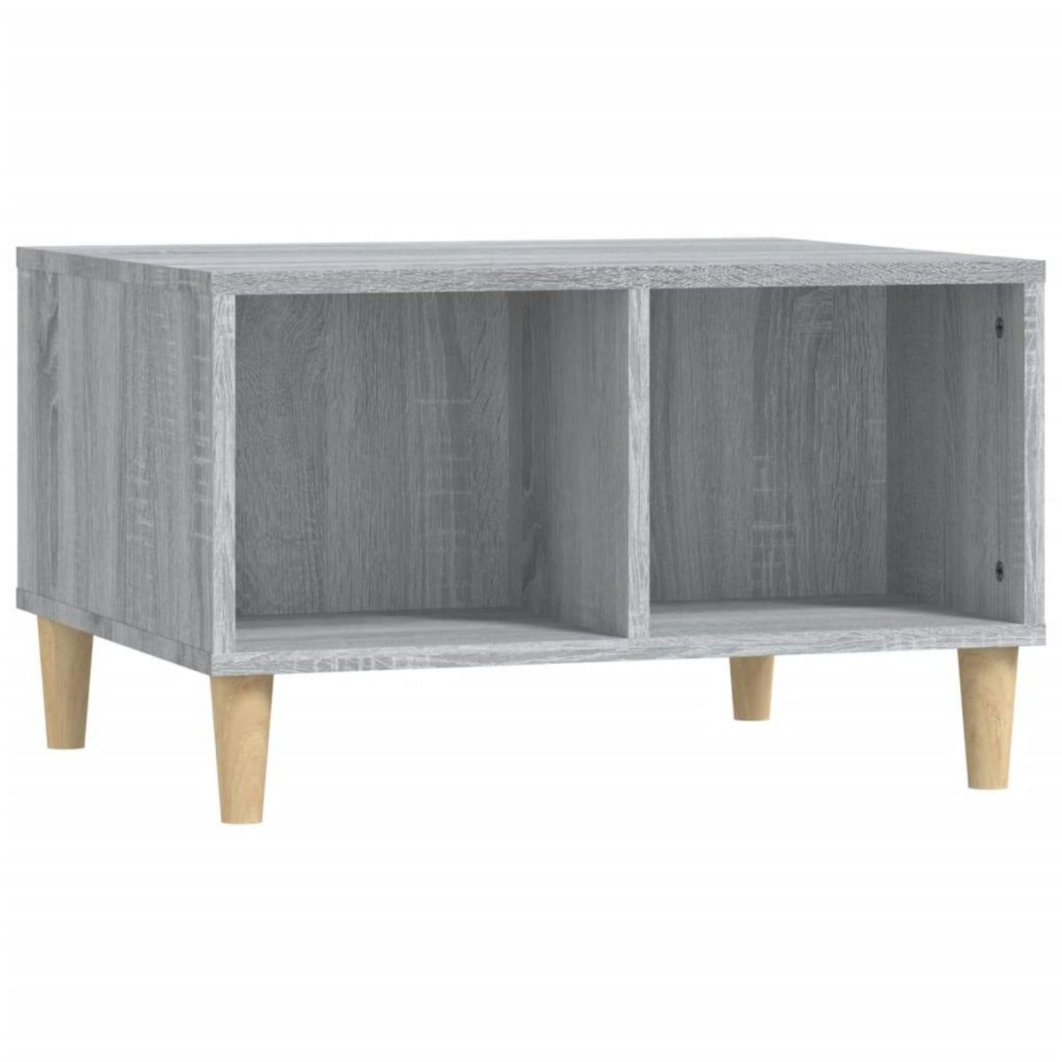 VIDAXL Table basse Sonoma gris 60x50x36,5 cm Bois d'ingenierie
