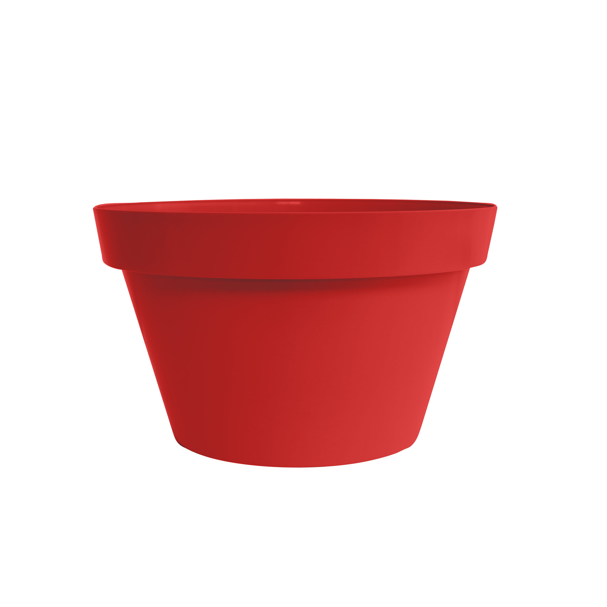 Voir la diapositive 1 : Pot Cléo à roulettes diam 40 cm cerise