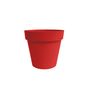 Voir la diapositive 1 : Pot Cléo à roulettes diam 40 cm cerise