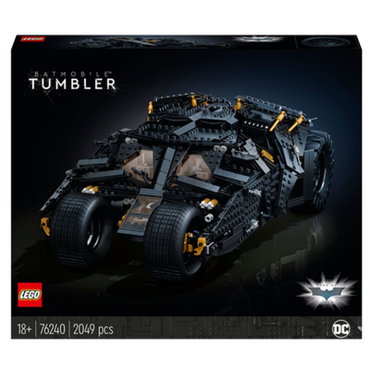 LEGO DC Batman 76240 - La Batmobile Tumbler, Maquette Voiture, Set Pour Adultes