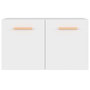 Voir la diapositive 5 : VIDAXL Armoire murale Blanc 60x36,5x35 cm Bois d'ingenierie