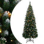 VIDAXL Sapin de Noël artificiel 300 LED 210 cm