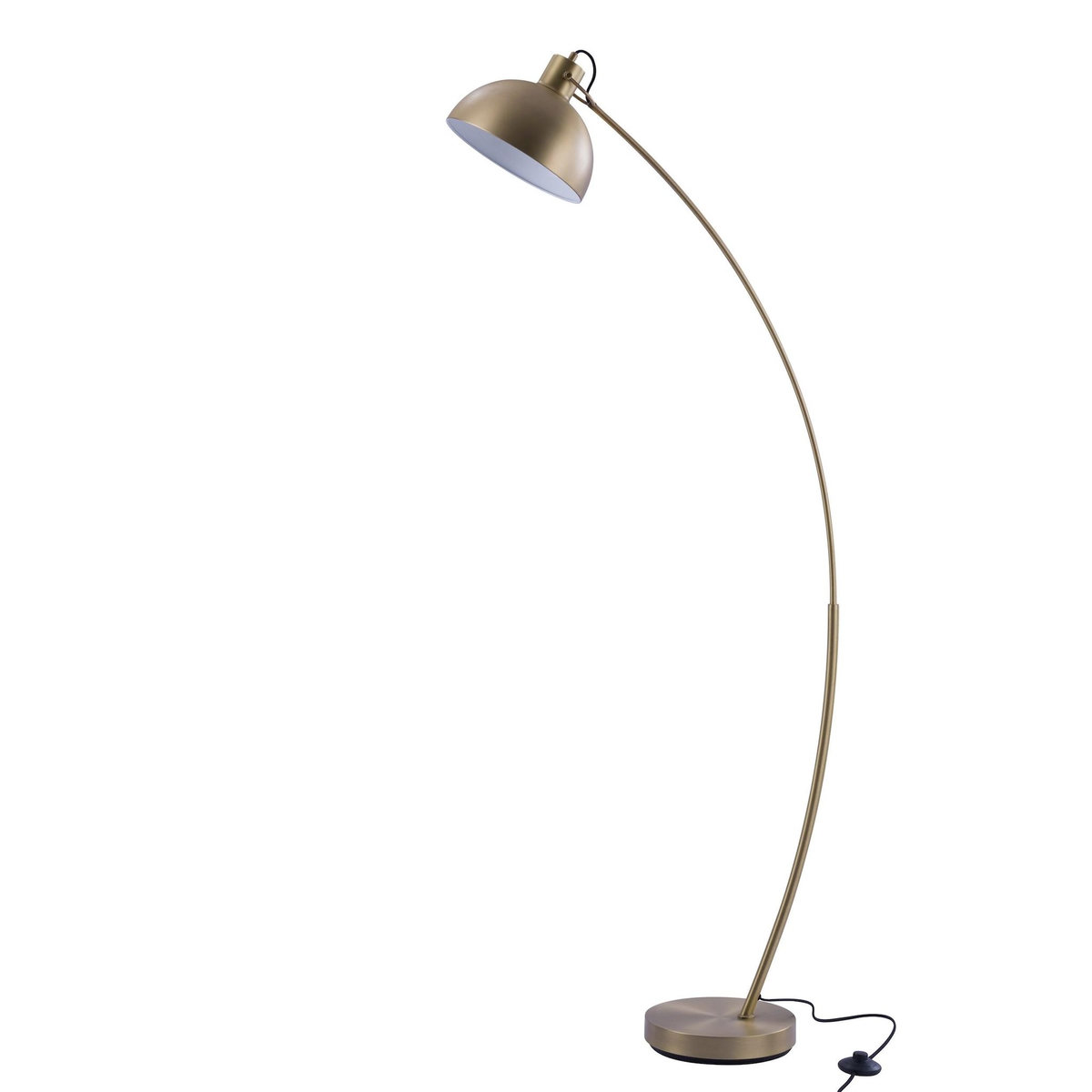 Rendez vous déco Lampadaire en métal couleur laiton-Jersey
