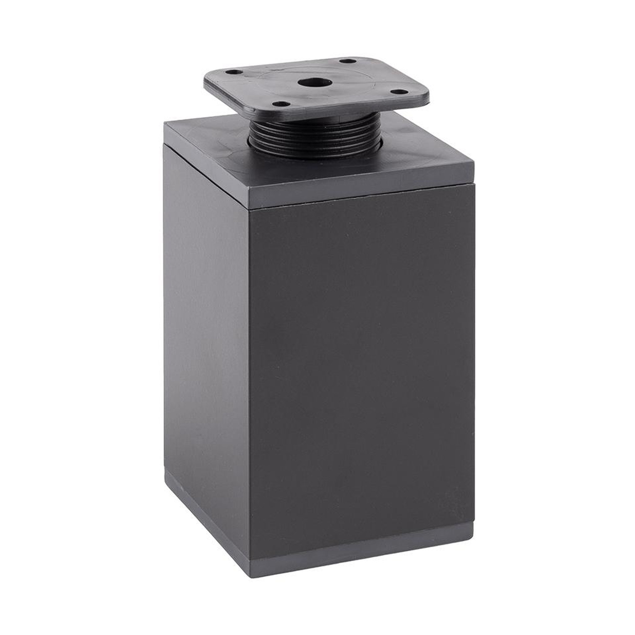 CENTRALE BRICO Pied de meuble fa012 100 mm réglable noir mat