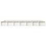 Voir la diapositive 5 : VIDAXL Cadre de lit sans matelas blanc 90x190 cm bois massif