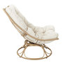 Voir la diapositive 3 : Paris Prix Fauteuil Tournant Design  Petra  96cm Beige
