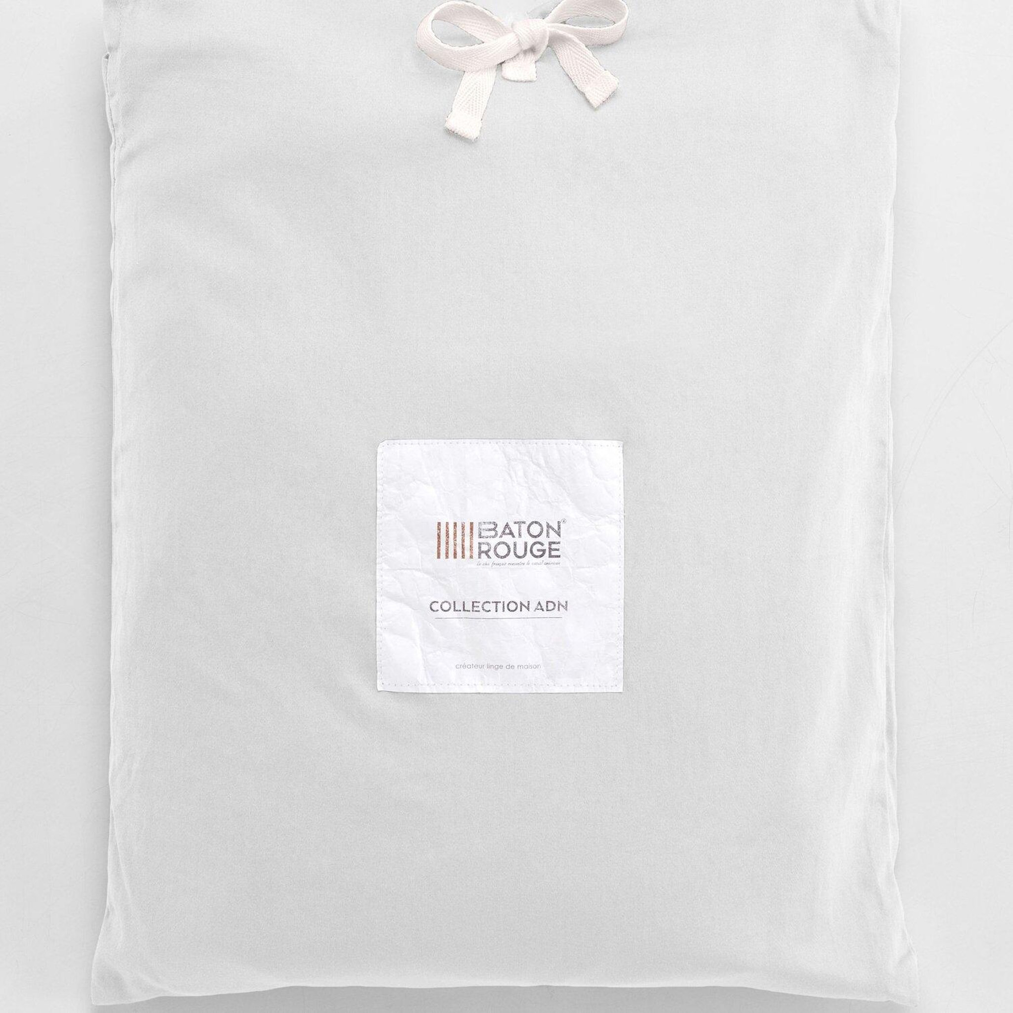 Voir la diapositive 3 : BATON ROUGE Taie d'oreiller 100% satin de coton 110fils uni