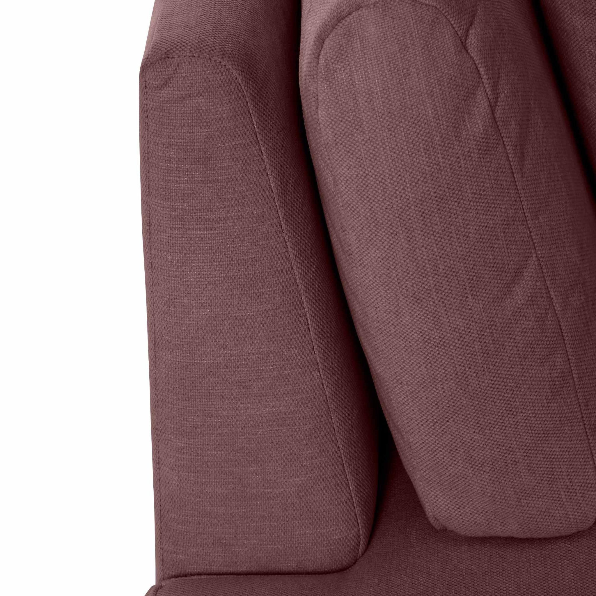 Voir la diapositive 6 : LISA DESIGN Santorini - module d'assise gauche - en tissu texturé