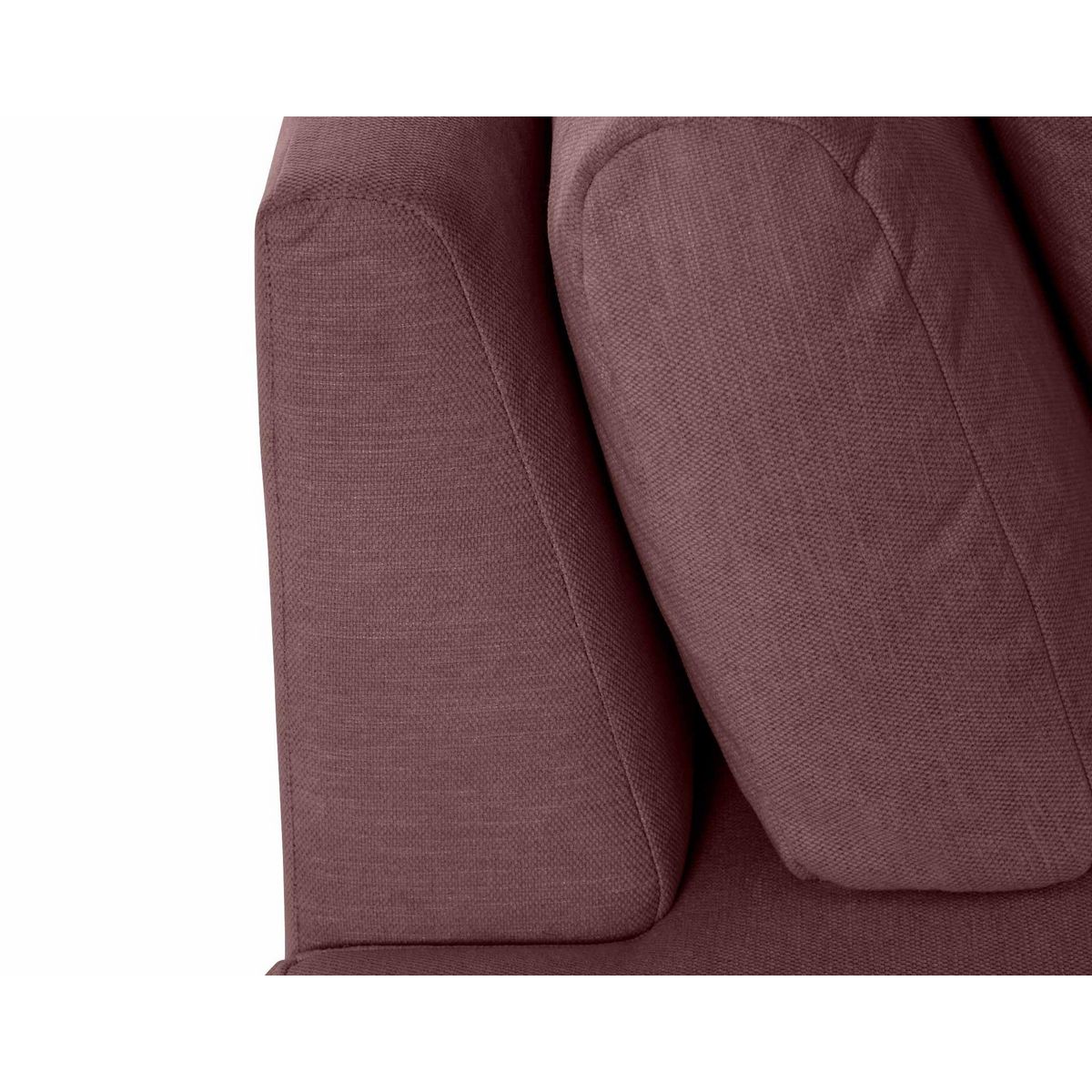 LISA DESIGN Santorini - module d'assise gauche - en tissu texturé