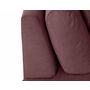 Voir la diapositive 6 : LISA DESIGN Santorini - module d'assise gauche - en tissu texturé