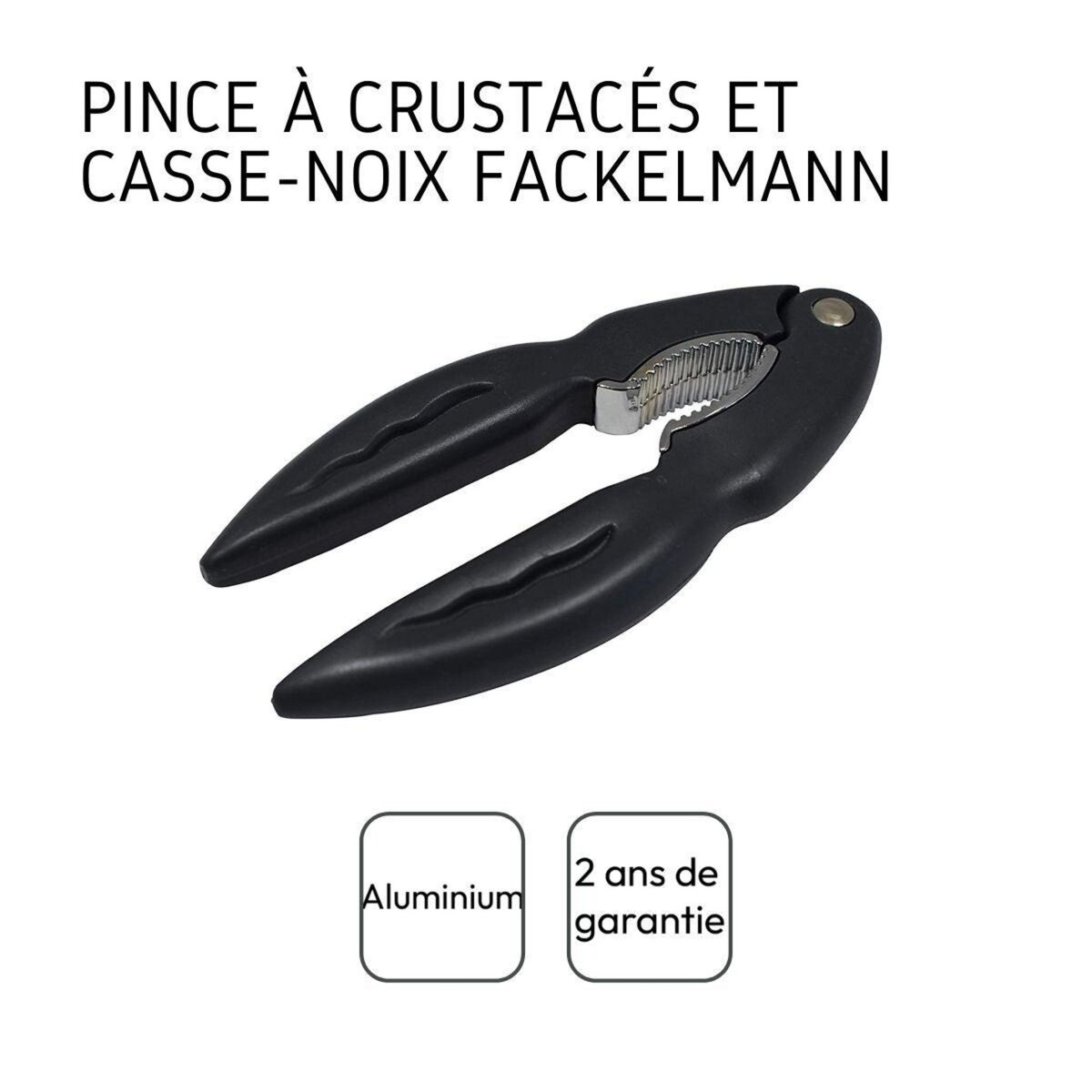 Fackelmann Ensemble de 2 Pinces à crustacés 13,5 cm Fackelmann