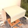 Voir la diapositive 1 : VIDAXL Auvent automatique retractable avec store 4x3 m Creme
