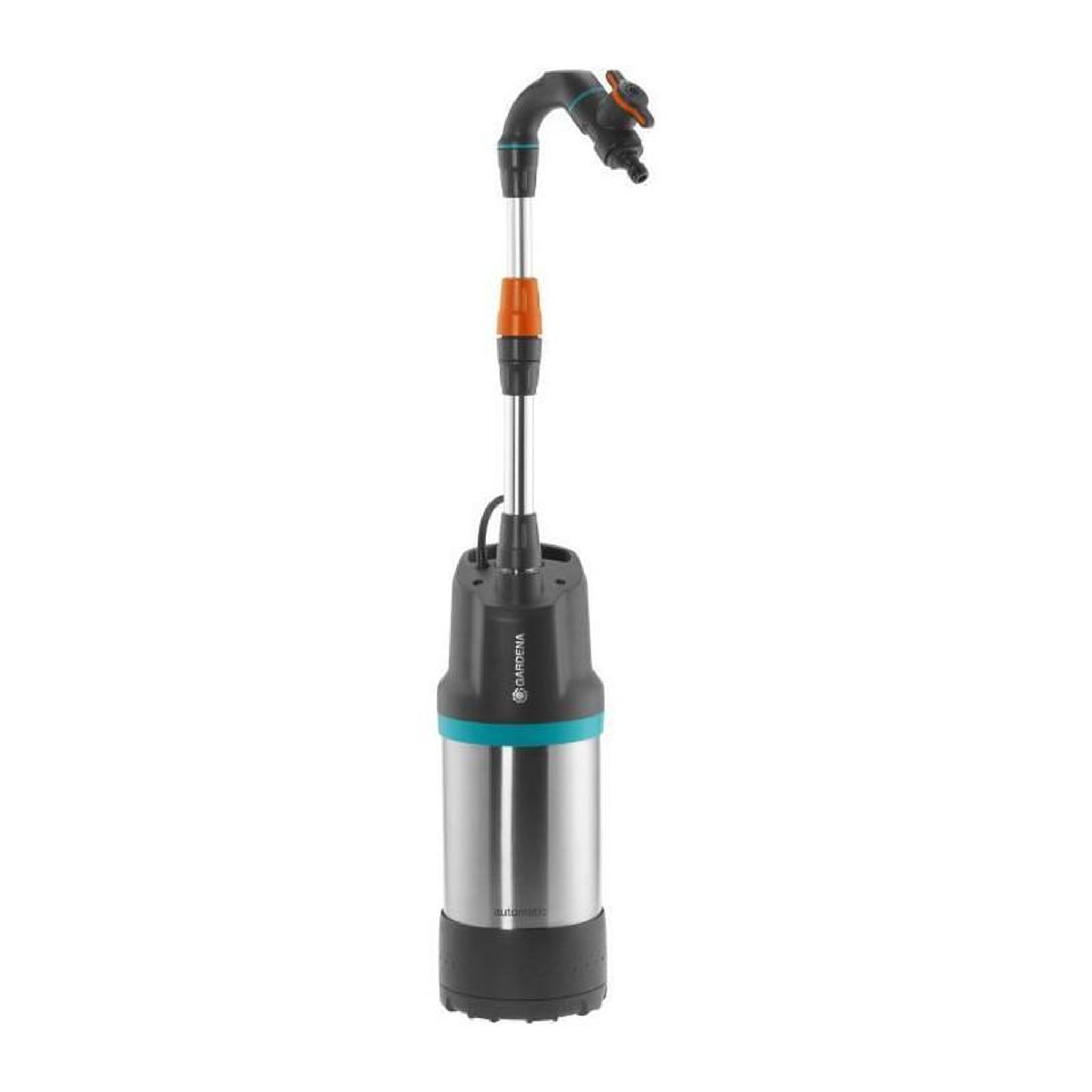 Voir la diapositive 2 : Gardena GARDENA - Pompe pour collecteur deau de pluie 4700/2 inox automatique