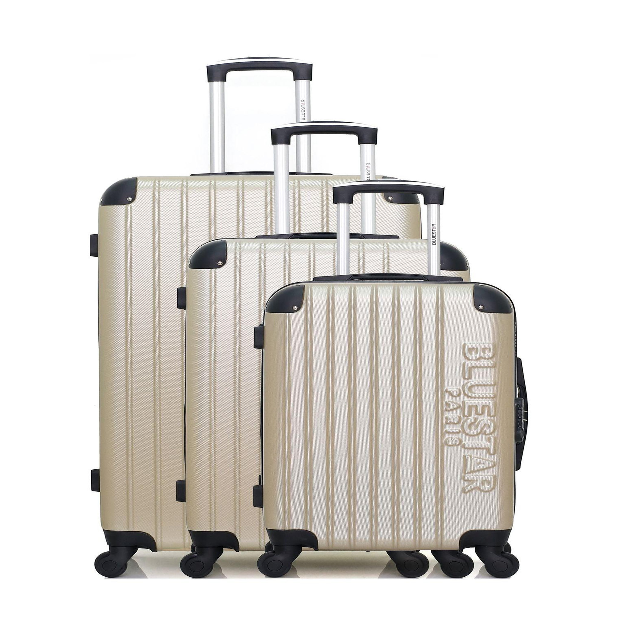 BLUESTAR Bluestar - set de 3 valises bucarest 75 cm 4 roues