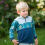 Petit Béguin Sweat-shirt garçon contenant du coton gratté bio Patagonia