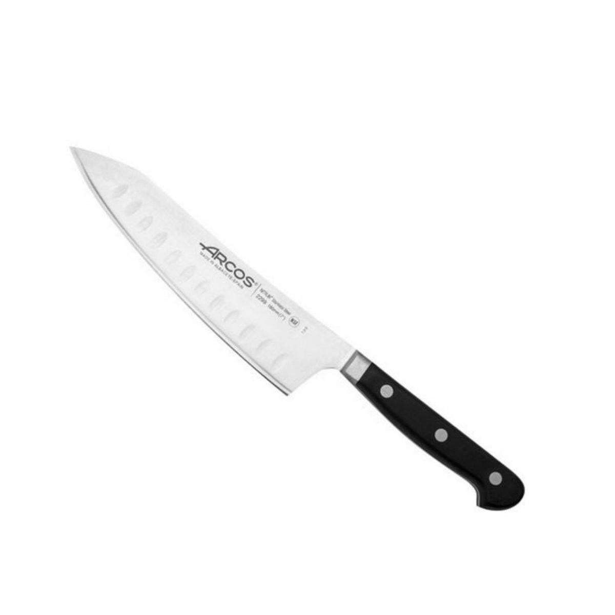 Arcos Couteau santoku 18cm inox - 229900
