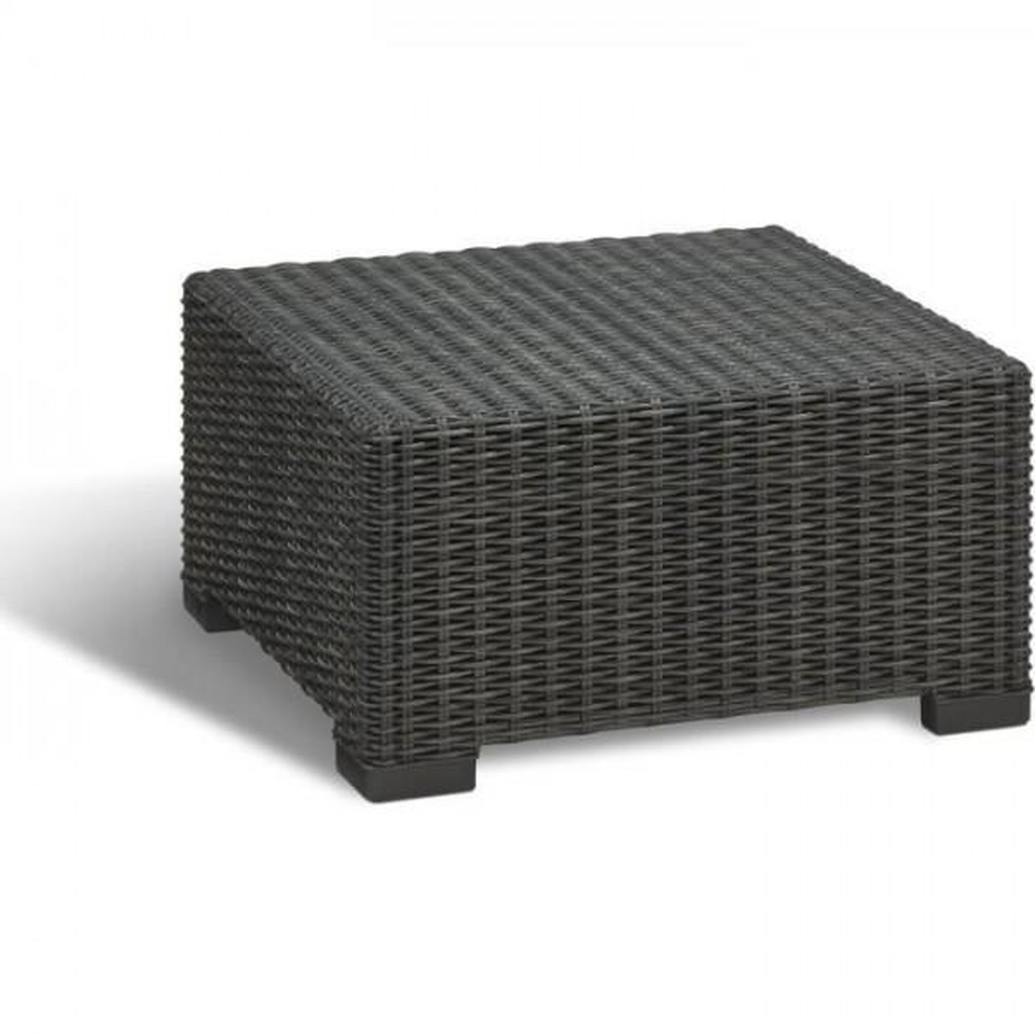 Voir la diapositive 4 : ALLIBERT by KETER Salon de jardin - en résine imitation rotin tressé - Allibert by KETER - 5 personnes - Moorea - Gris graphite