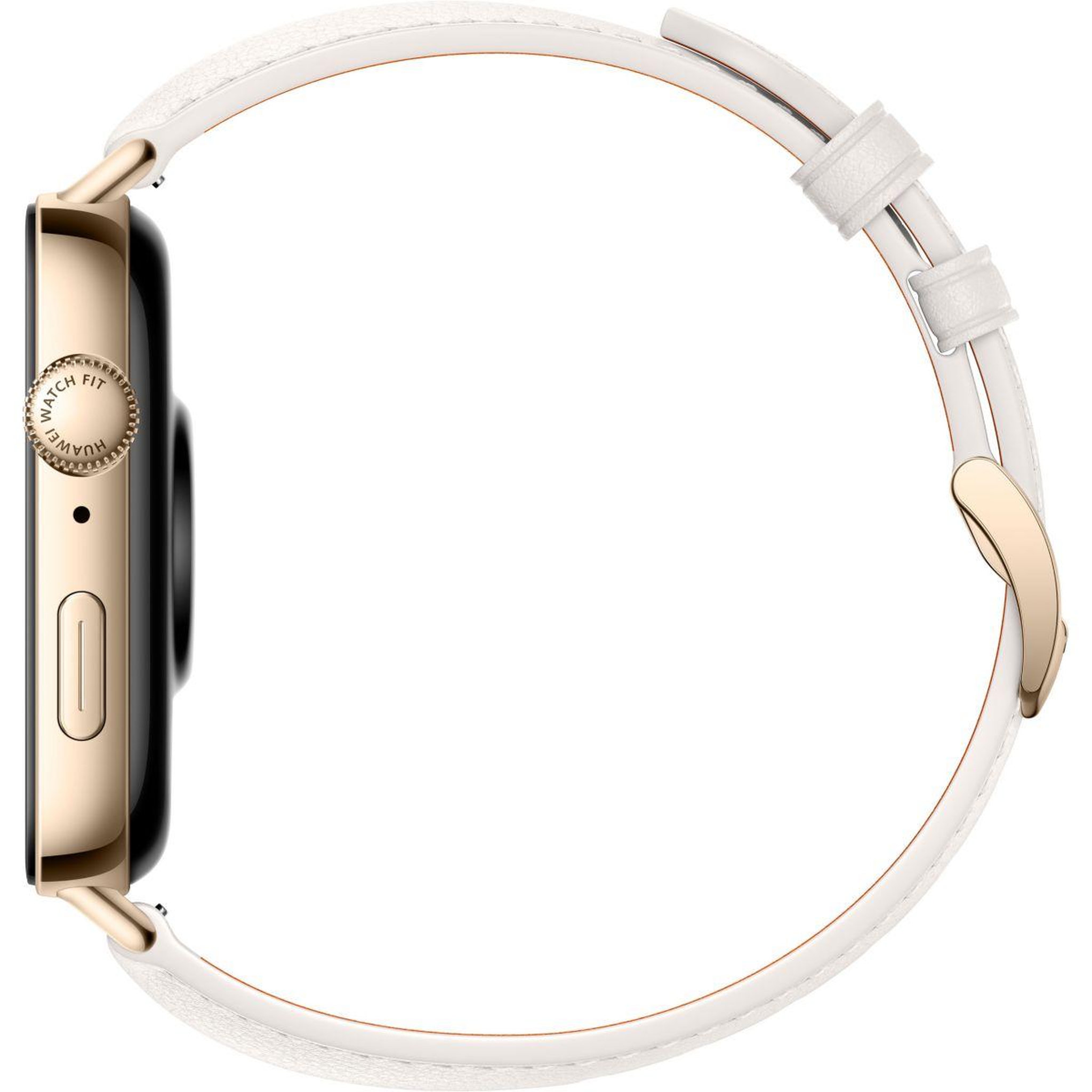 Voir la diapositive 5 : HUAWEI Montre connectée Watch Fit 3 Cuir Blanc