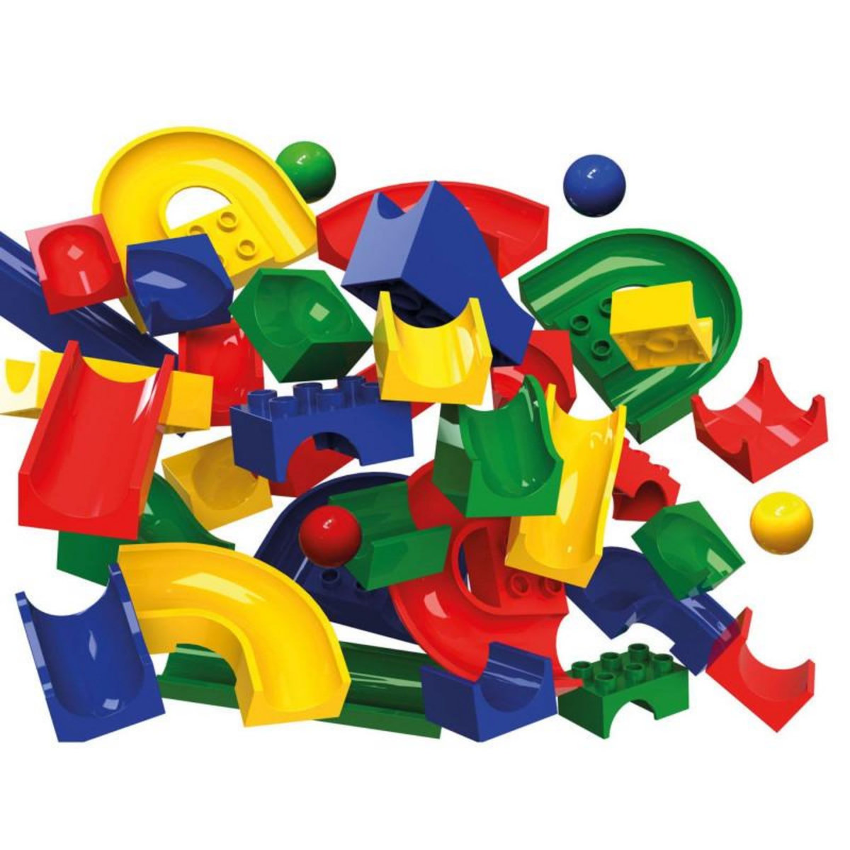 HUBELINO Hubelino toboggans sans briques 55 pièces