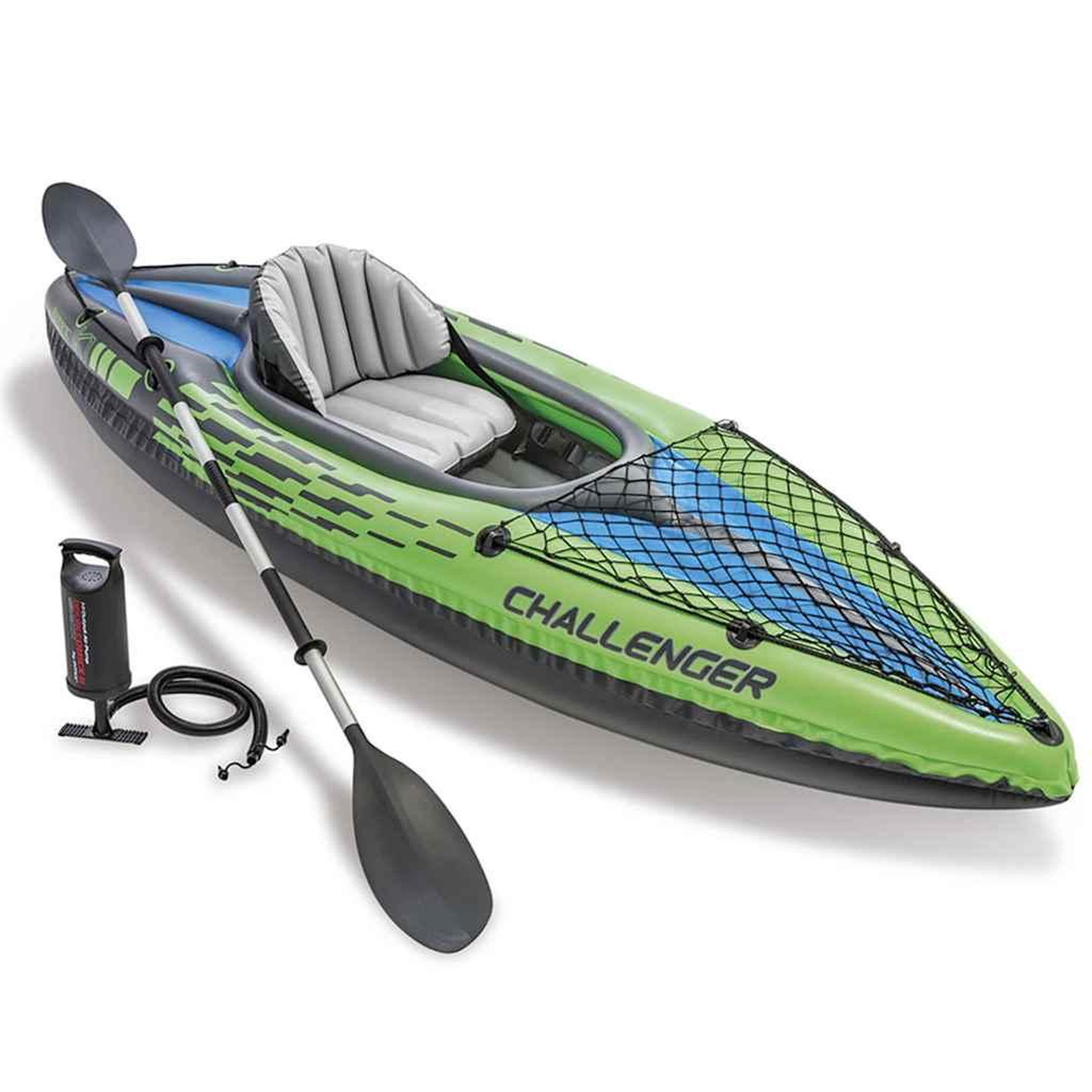 Voir la diapositive 3 : INTEX Intex kayak gonflable challenger k1 274 x 76 x 33 cm 68305np