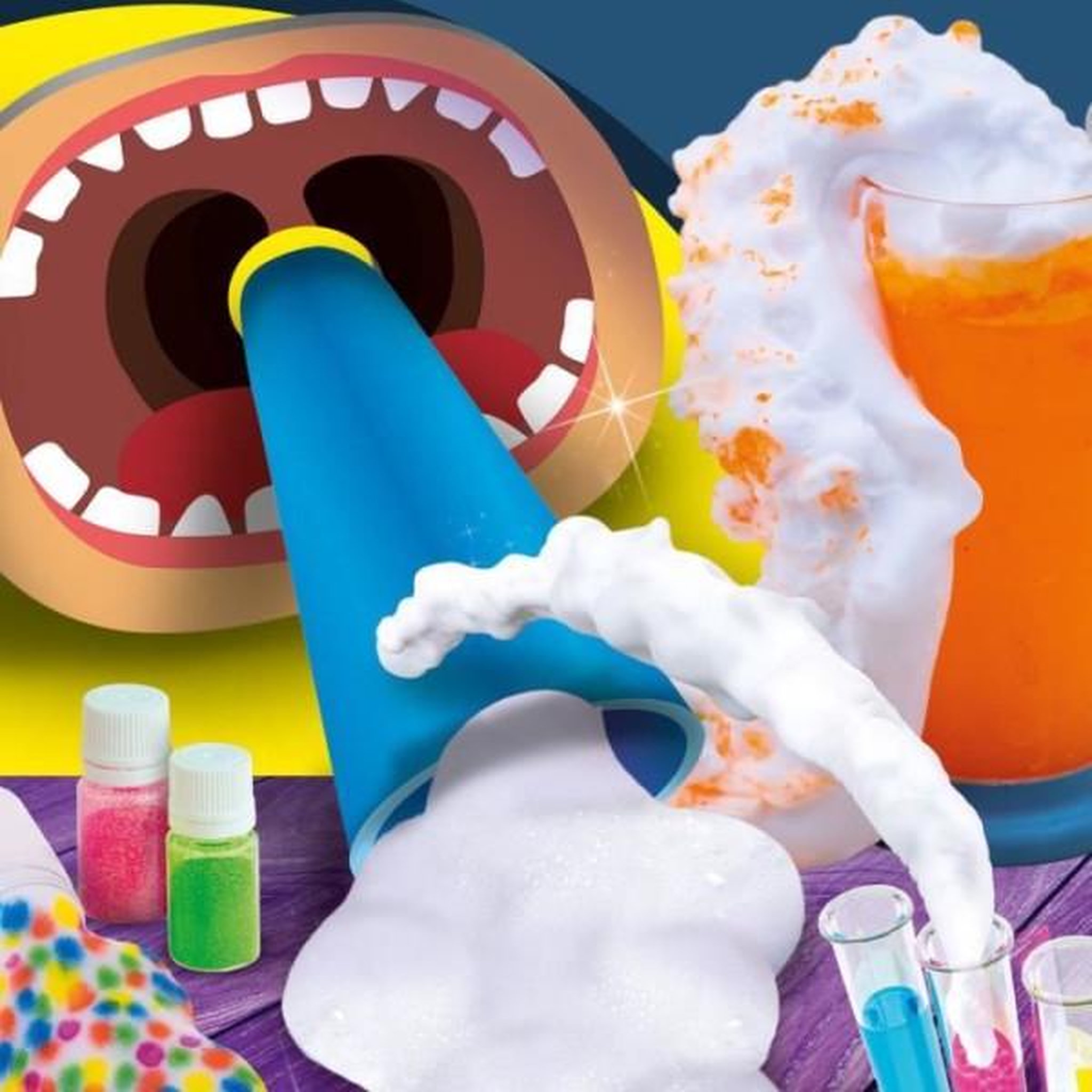 Voir la diapositive 4 : LISCIANI GIOCHI Laboratoire de mousses surprenantes - LISCIANI - Explorez la science