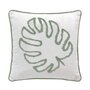 Voir la diapositive 1 : Paris Prix Housse de Coussin  Mahe  40x40cm Naturel & Vert