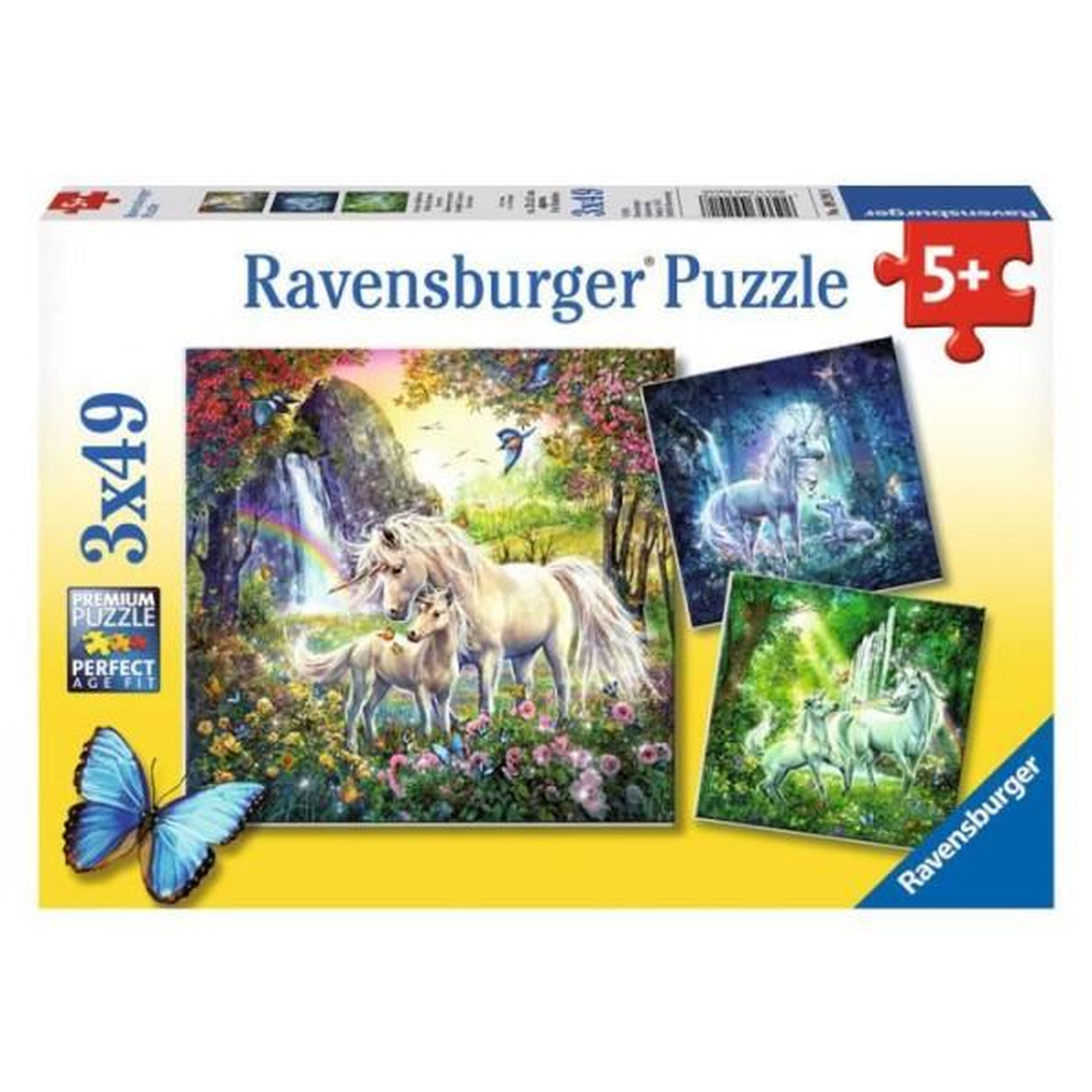 Voir la diapositive 4 : RAVENSBURGER 09291 puzzle Jeu de puzzle 49 pièces - belles licornes