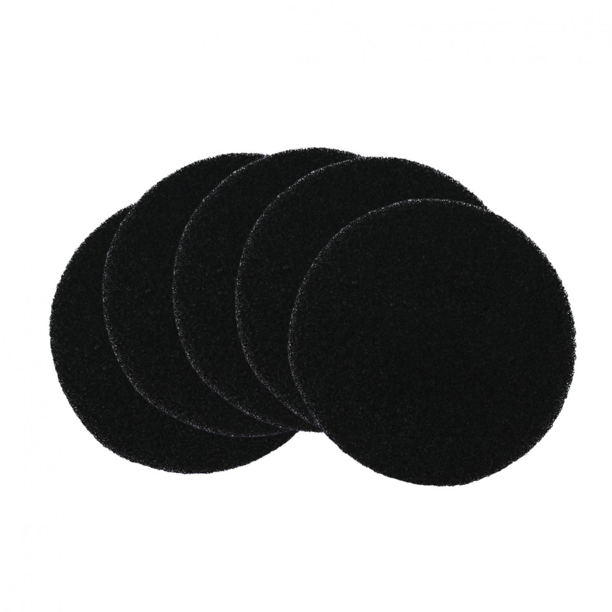 Voir la diapositive 1 : LINXOR Lot de 5 filtres à charbon actif pour composteur, poubelle à compost - Rond