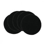 LINXOR Lot de 5 filtres à charbon actif pour composteur, poubelle à compost - Rond