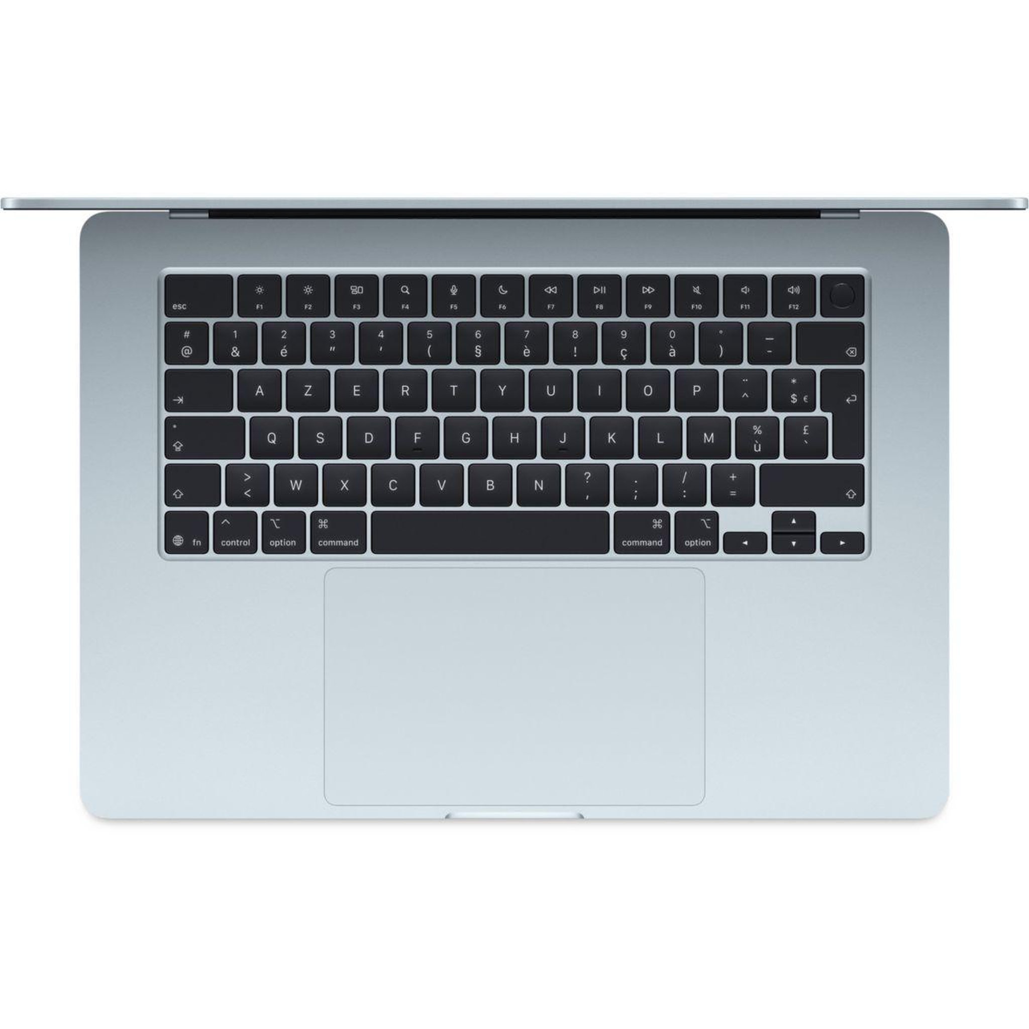 Voir la diapositive 2 : APPLE Ordinateur apple air 15  puce m5 cpu 10 / gpu 10 coeurs mémoire ram 16go stockage 512go ssd bleu ciel