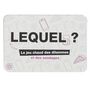 Voir la diapositive 2 : Paris Prix Jeu de 50 Cartes  Dilemme  9cm Blanc & Noir