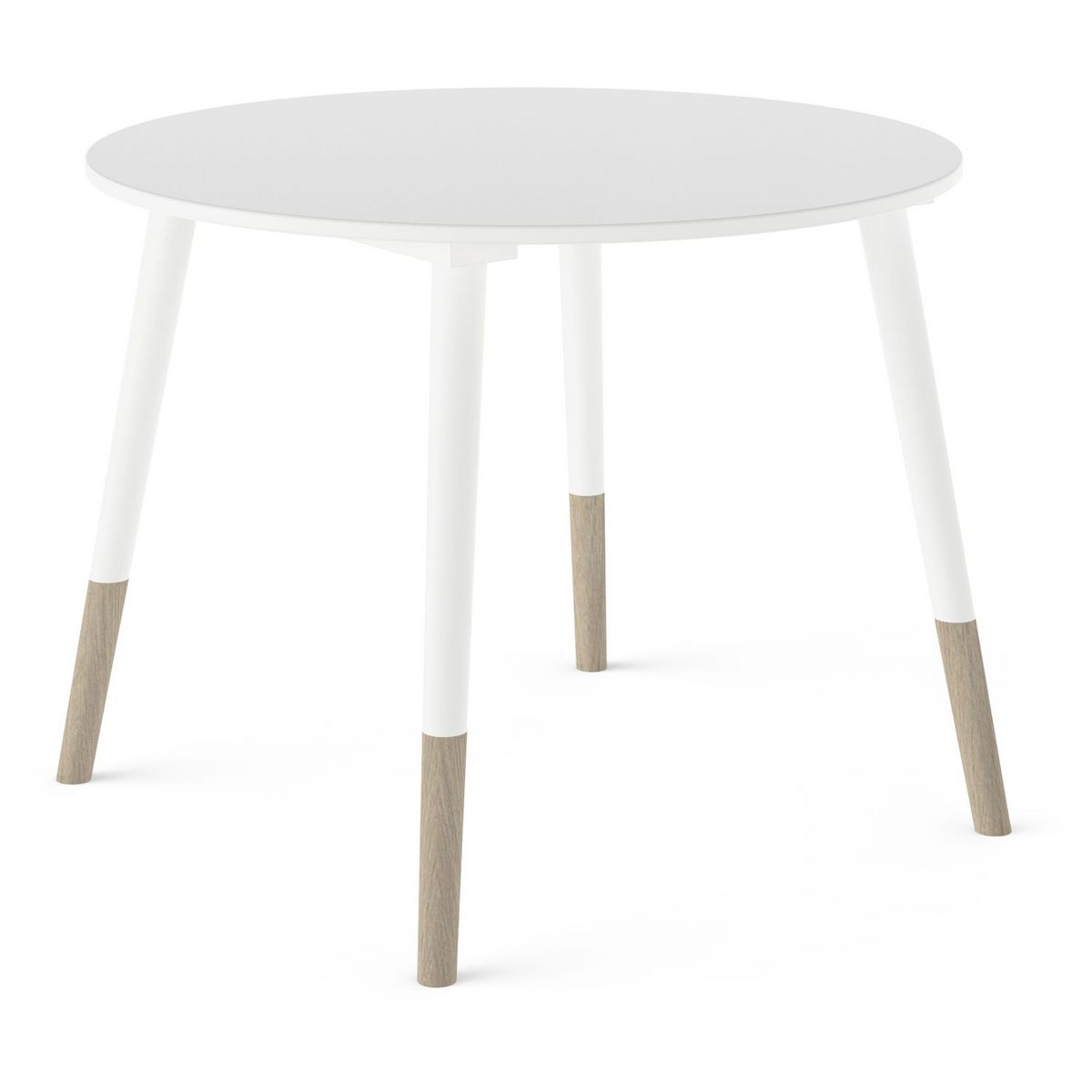 Set enfant 1 table 2 chaises blanc LINIA